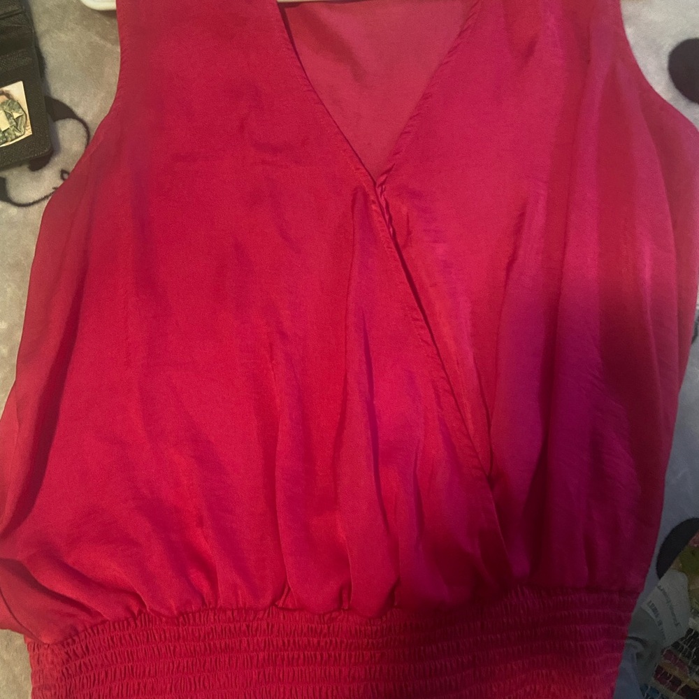 Alex Mill Women's Crop Top - Vibrant Pink